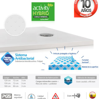 PLATOS DE DUCHA SECURIBATH