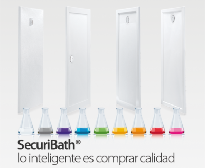 Fabricación, características y propiedades de los platos de ducha SecuriBath