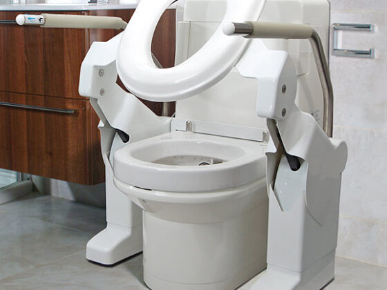 Innovadora ayuda para el baño para las personas con movilidad reducida