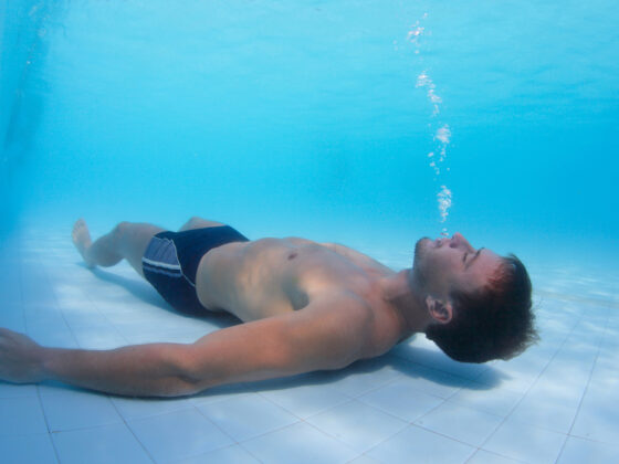 Un cristal que permite respirar bajo el agua