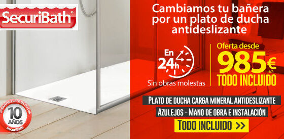 ¿Es verdad que se instala el plato de ducha en sólo un día?