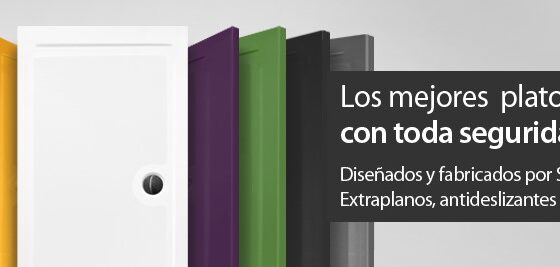 ¿Existen platos de ducha de colores que no sea blanco?