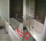Antes y después de un cambio de bañera por plato de ducha