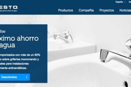 ahorro de agua con Presto Ibérica
