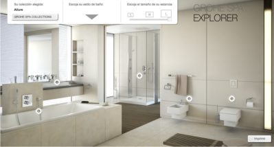 Planifica la reforma de baño con el configurador 3D de Grohe