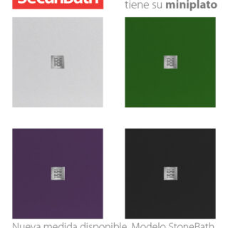 SecuriBath presenta su plato de ducha maxi.