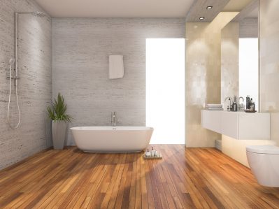 Reformar baños // Tendencias I // Superficies de madera