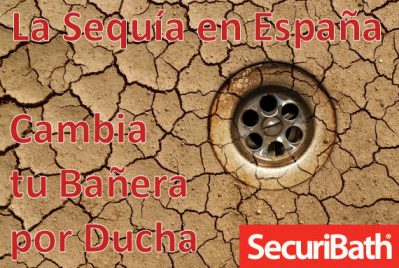 La sequía en España, cambia tu bañera por ducha