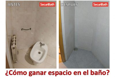 REFORMA DE BAÑO GANANDO ESPACIO