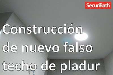 Nuevo falso techo de pladur