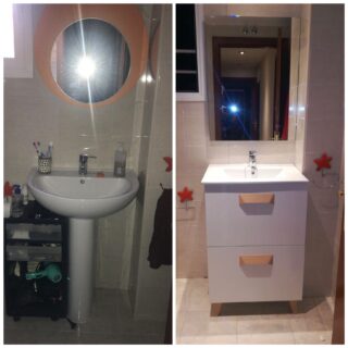 BAÑO ESTILO VINTAGE