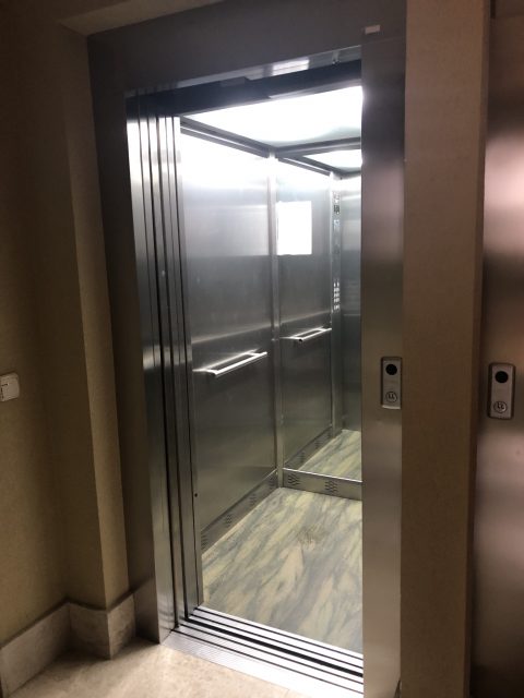 protección del ascensor
