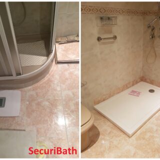 Platos de ducha de colores