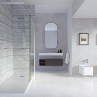 Reforma de baño estilo vintage