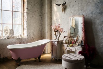 Reforma de baño estilo vintage