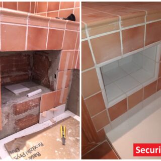 TUBERÍAS DE CALEFACCIÓN DEBAJO DE BAÑERA