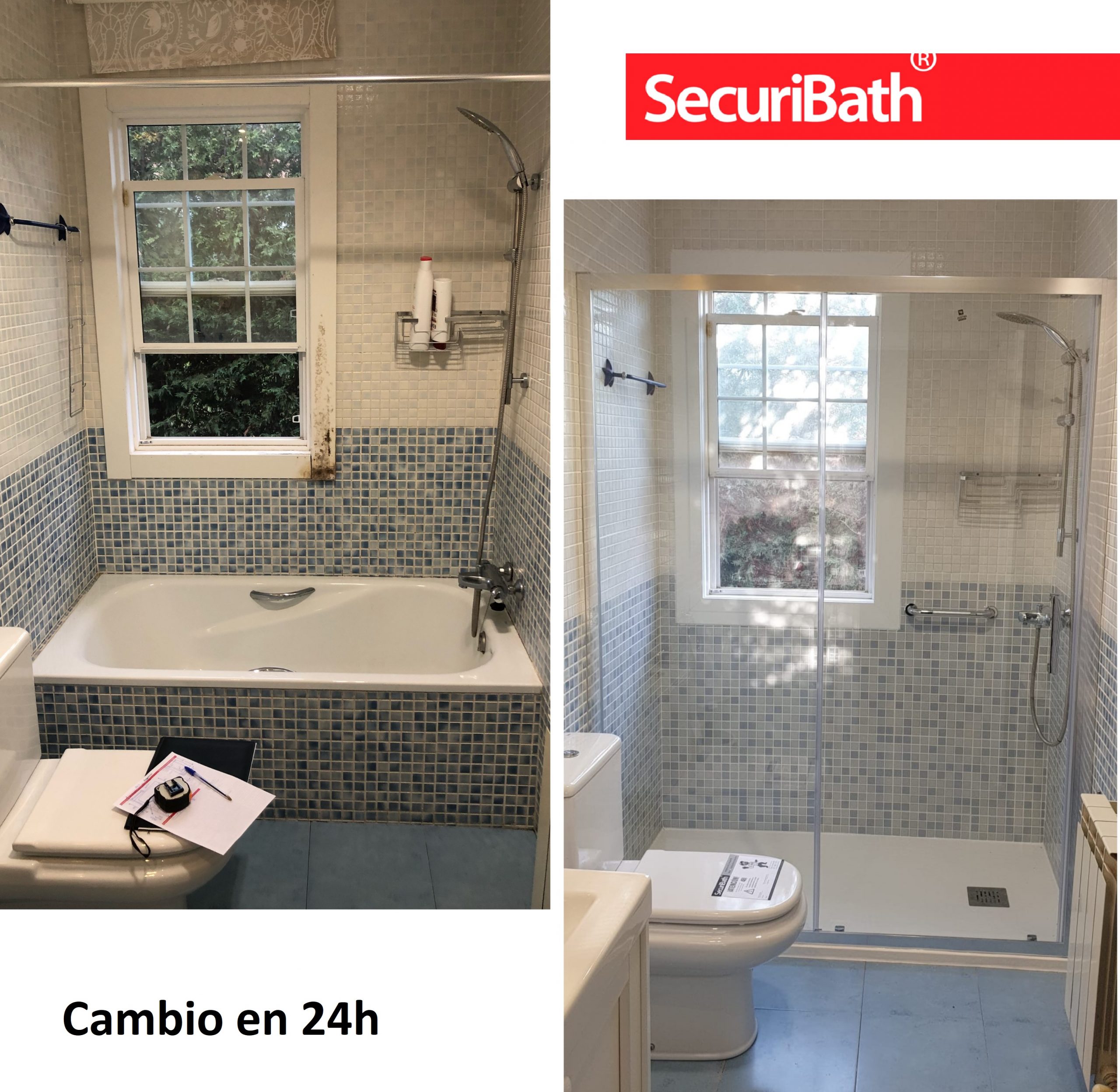 Extensión de garantía en los platos de ducha de SecuriBath