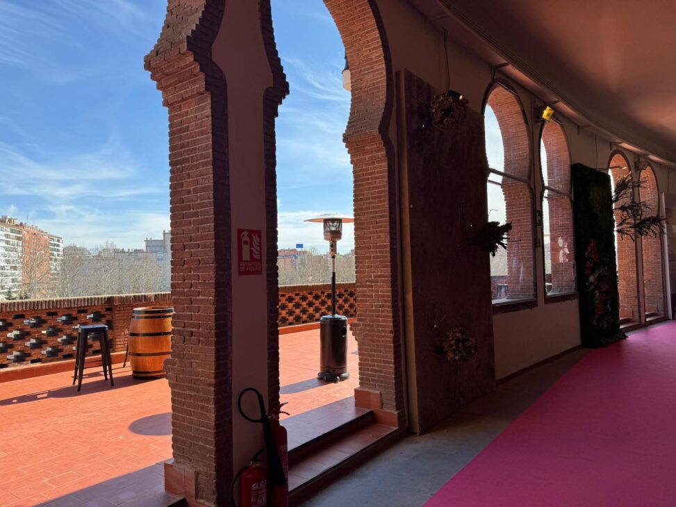 Vista desde la Plaza de Toros de Las Ventas