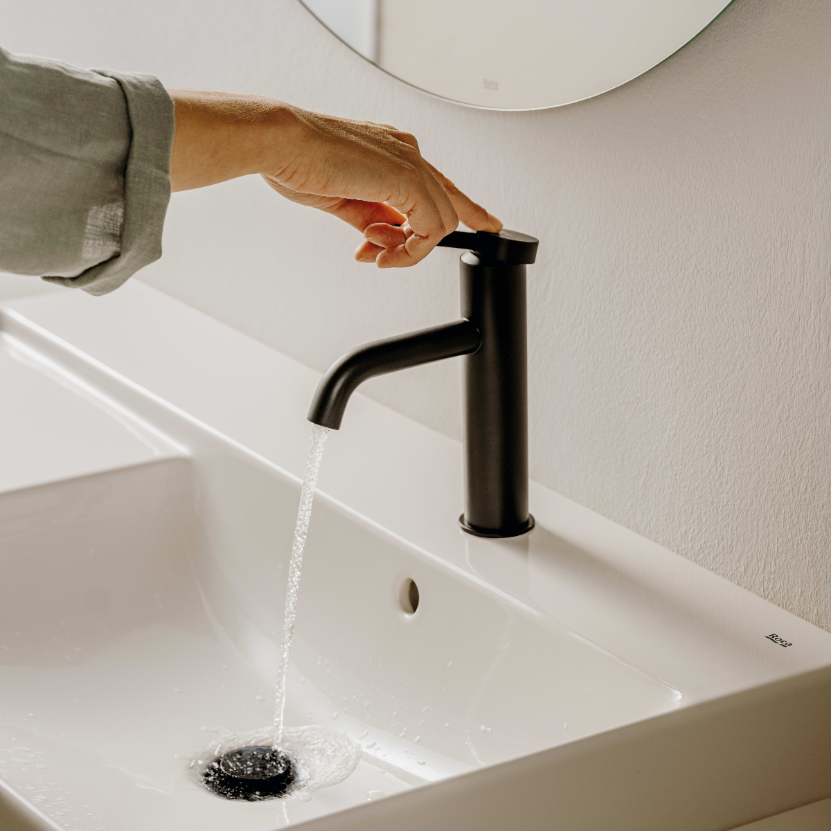 grifería de lavabo de roca que ahorra agua serie ONA