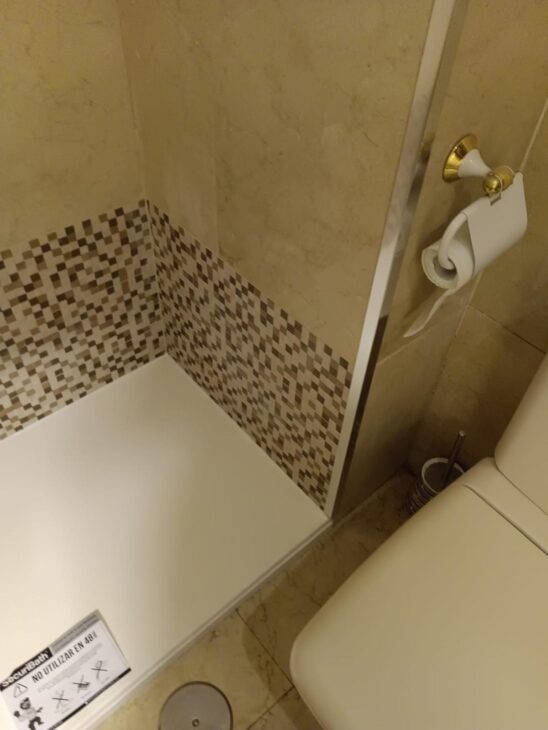 Después del cambio de bañera por plato de ducha