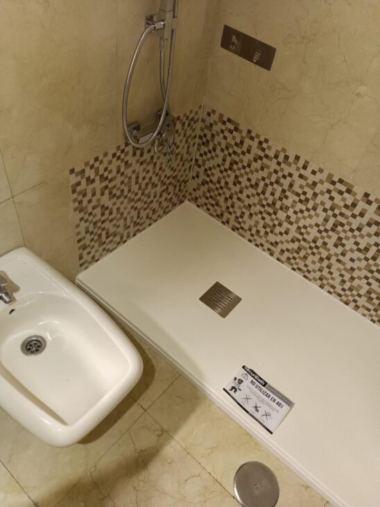 Después del cambio de bañera por plato de ducha