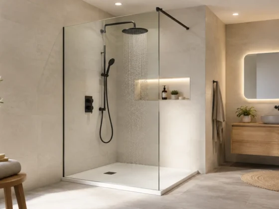 ¿Qué medidas debe tener una mampara de ducha? Ancho, alto y claves para evitar salpicaduras