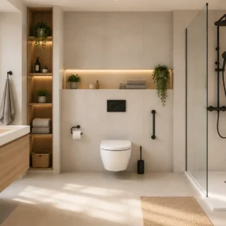 Medidas mínimas de un baño funcional: por qué cada centímetro importa